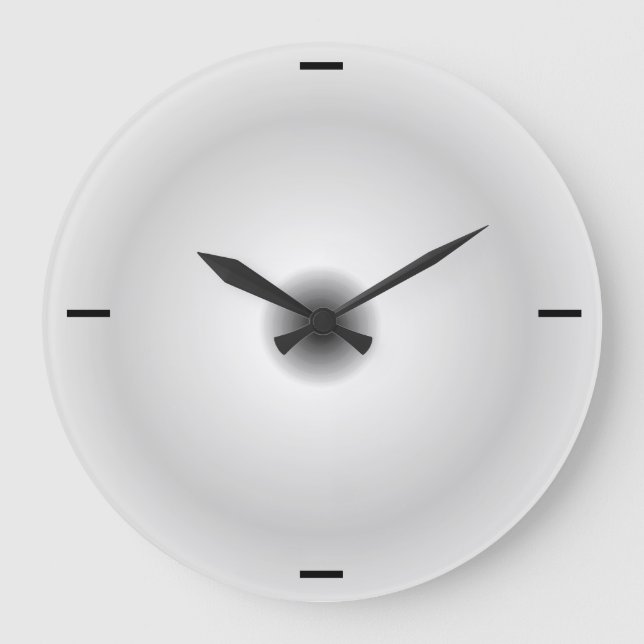Minimalist Grey   > Plain Wall Clocks (Front)