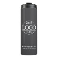 Minimalist Grey Promotional Company Business Logo