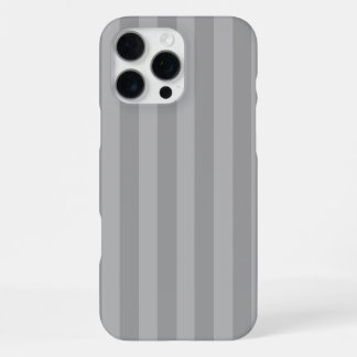 Minimalist Grey Vertical Stripes Phone Case