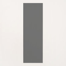 Minimalist Grey Yoga Mat