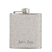 Minimalist Groomsmen Gifts put your Name Hip Flask