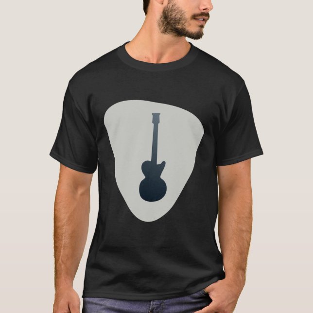 Minimalist Guitar T- T-Shirt (Front)