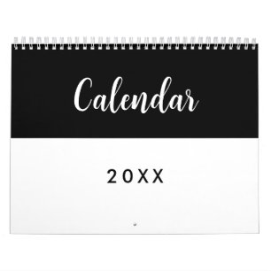 Minimalist Habit Tracker Calendar