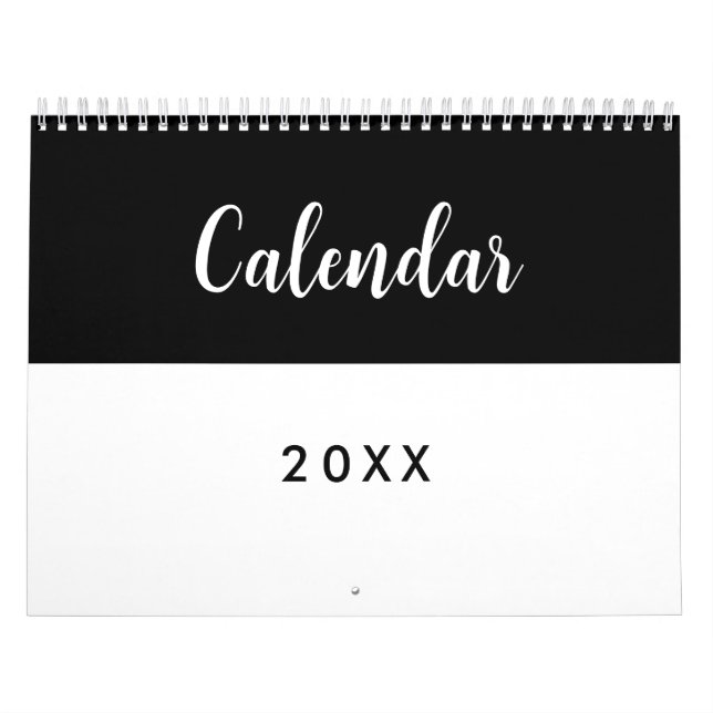 Minimalist Habit Tracker Calendar (Cover)