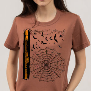 Minimalist Halloween Bats  T-Shirt