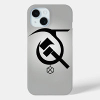 Minimalist Hammer and Sickle - Black & White