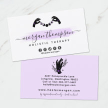 Minimalist Hands & Moon Phases Metaphysical Reiki