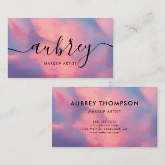 Minimalist Handwritten Calligraphy | Custom Business Card