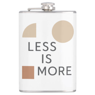 Minimalist Harmony Hip Flask