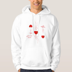 Minimalist Heartbeat and Hands Love Mug – Romantic Hoodie