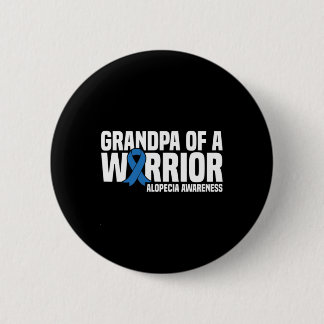 Minimalist Hearts Alopecia Awareness 1 6 Cm Round Badge