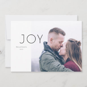 Minimalist Holiday Photo Card
