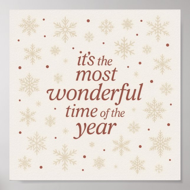 Minimalist Holiday Printable Wall Art (Front)