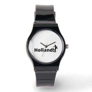 Minimalist Holland Silhouette Athletic Pride Watch