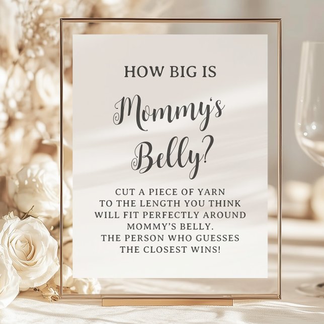 Minimalist How Big is Mummy's Belly Game (Creator Uploaded)