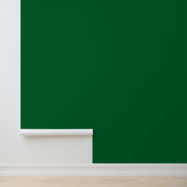 Minimalist hunter green solid plain colour elegant wallpaper (Application)