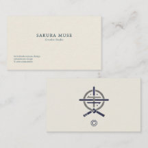 Minimalist Japanese Business Card