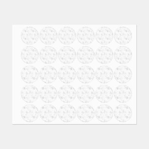 Minimalist Kid's Birthday Pattern