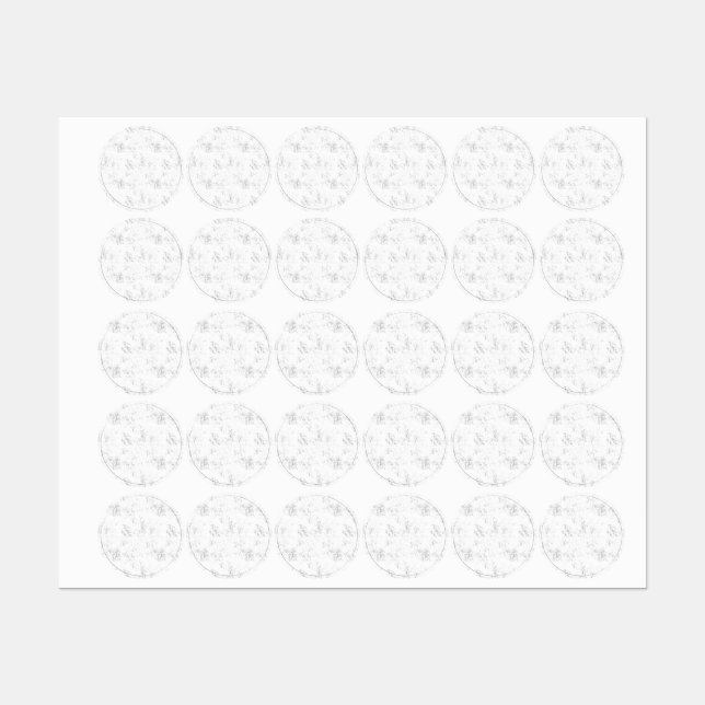 Minimalist Kid's Birthday Pattern (Sheet)