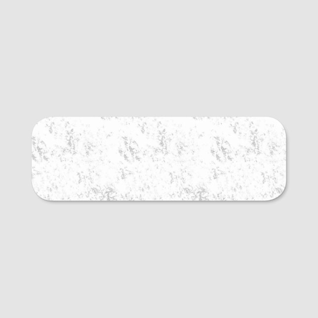 Minimalist Kid's Birthday Pattern Name Tag (Front)