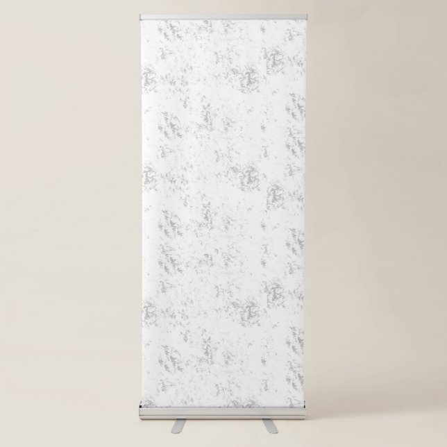 Minimalist Kid's Birthday Pattern Retractable Banner (Front)
