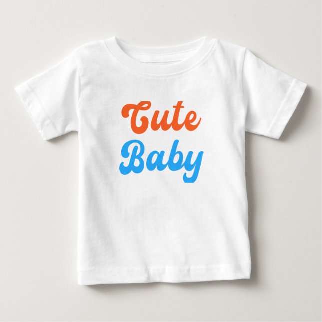 Minimalist Kid's Typography T-Shirt (Front)