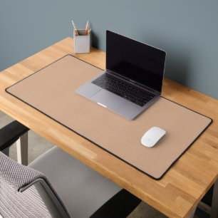 Minimalist Kraft Style Workspace Desk Mat