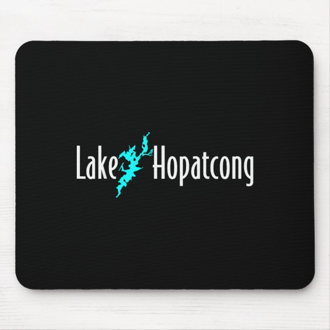 Minimalist Lake Hopatcong - New Jersey  Mouse Mat (Front)