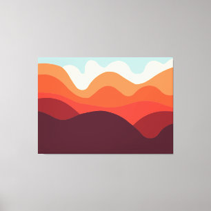 Minimalist Landscape 190821(02) Canvas Print