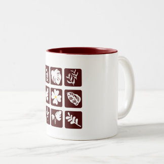 Minimalist Leaf Ceramic Coffee Cup