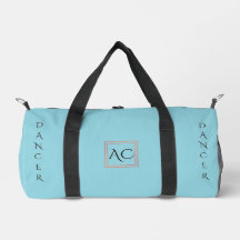 Minimalist Light Blue Monogram Dancer