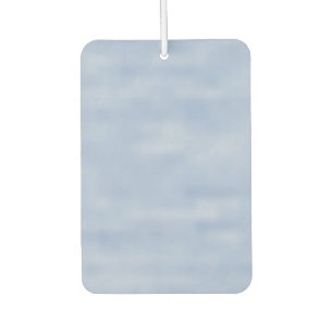 Minimalist light blue sky abstract pattern cute car air freshener