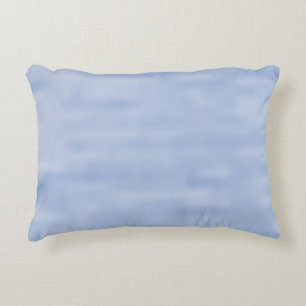 Minimalist light blue sky abstract pattern cute decorative cushion