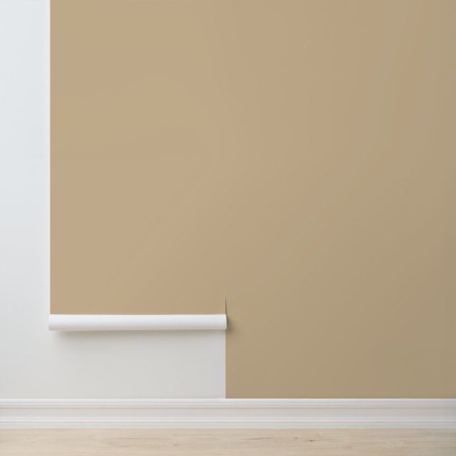 Minimalist light brown kraft plain solid colour wallpaper (Application)