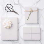 Minimalist Light Creamy Solid Colour Off White Wrapping Paper Sheet<br><div class="desc">Minimalist Light Creamy Solid Colour Off White. Beautiful for Ivory theme or Rustic theme weddings. Great for baby showers,  Bridal Shower,  Christmas,  Anniversary. This light shade off white is a nice compliment to other pattern wrapping papers</div>