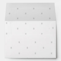 Minimalist light grey snowflakes, white pattern
