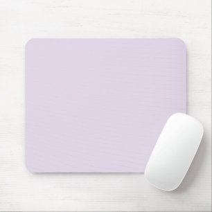 Minimalist light lilac lavender plain elegant mouse mat