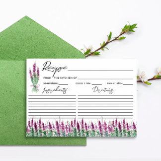 Minimalist lilac lavender Recipe Request 