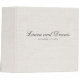 Minimalist Linen Fabric Custom Wedding Photo Album