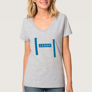 Minimalist 'Live Laugh Love' Inspirational Design T-Shirt