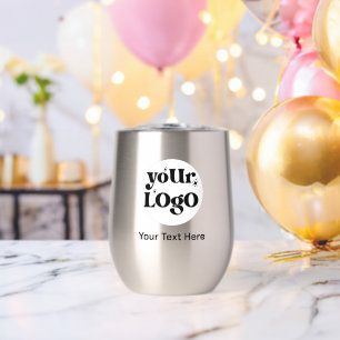 Minimalist Logo and Text Business