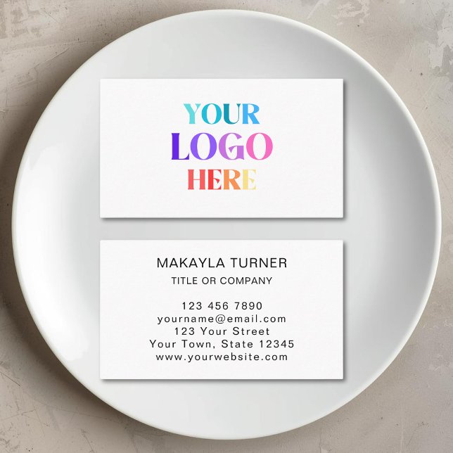 Minimalist Logo Business Card (Creator Uploaded)