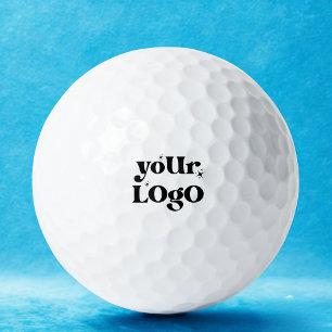 Minimalist Logo Business Golf Balls