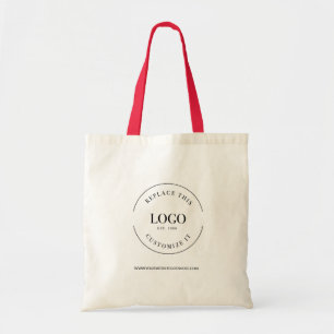 Minimalist Logo Promotional Business Swag Simple Tote Bag