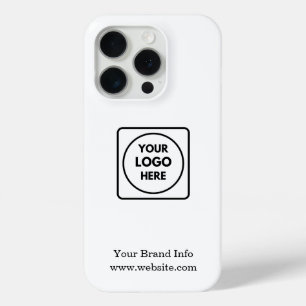 Minimalist Logo   Simple Modern Business Design iPhone 15 Pro Case