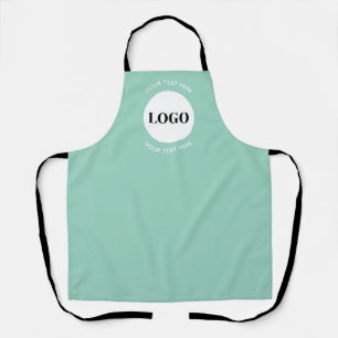 Minimalist Logo With Text Business Apron