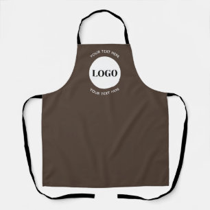 Minimalist Logo With Text Business  Apron