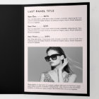 Minimalist Luxury Boutique Black/Pink Brochure