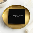 Minimalist Luxury Boutique Black