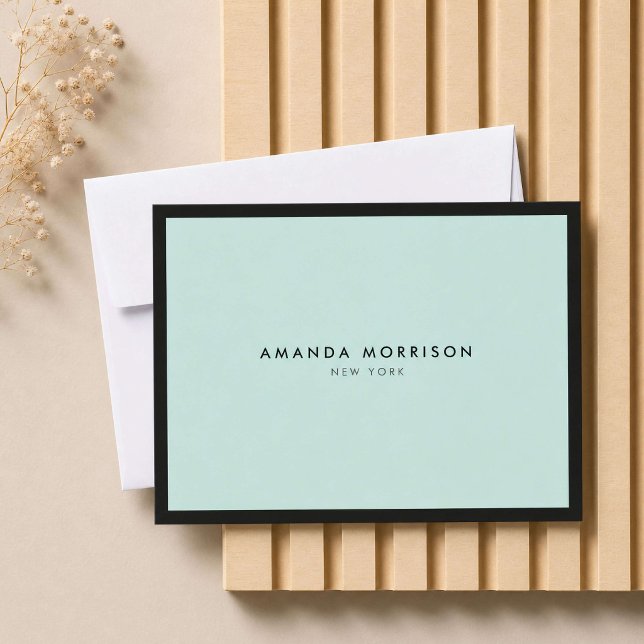 Minimalist Luxury Boutique Mint Gift Certificate (Creator Uploaded)